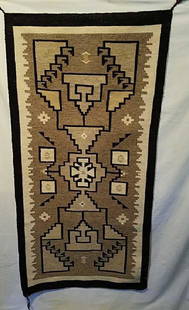 Navajo Rug 53" x 26.5": Navajo Rug 53" x 26.5"