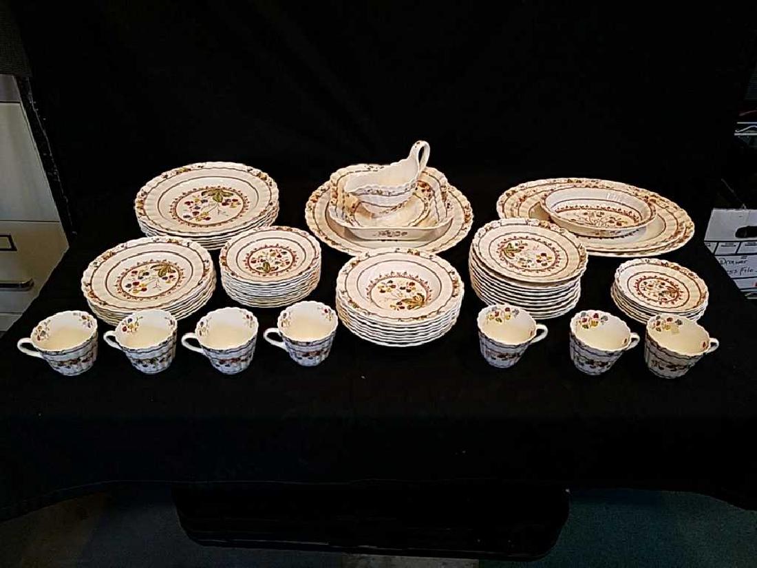63Pc. Copeland England Spode Cowslip "Price Reduced" (1 of 10)