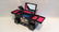Black Lacquer Asian Jewelry Music Box - 2