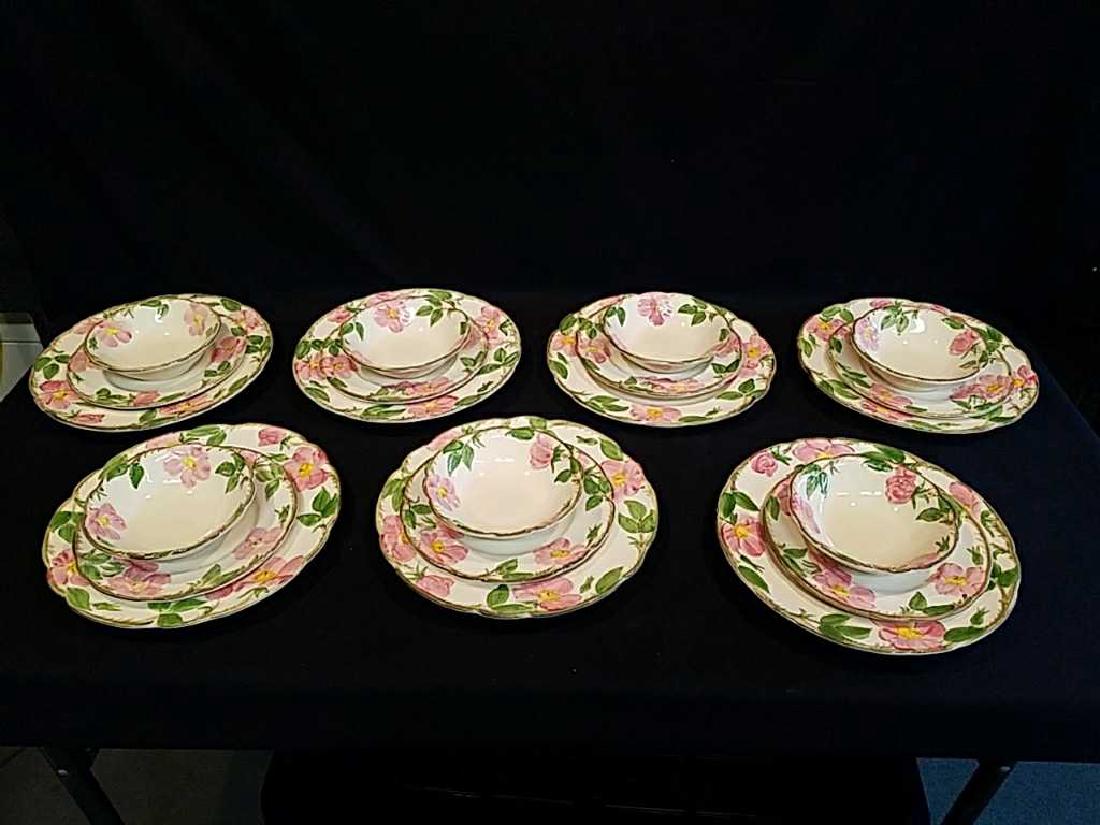 Franciscan ware Desert Rose 7 - 3pc setting (1 of 10)
