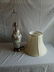 Chinese painted porcelain table lamp brass stand - 2
