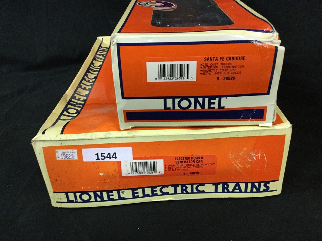 Two Lionel train cars (1 of 1)
