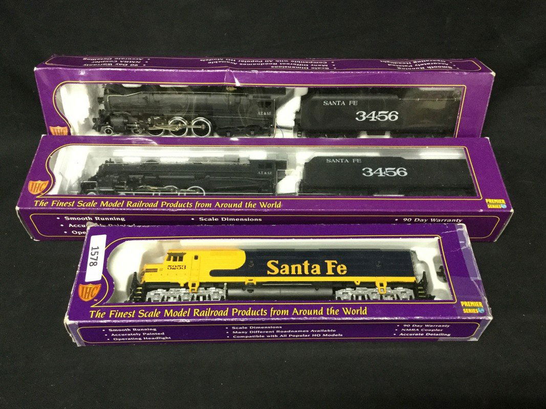 Three International Hobby corp. locomotives (1 of 2)