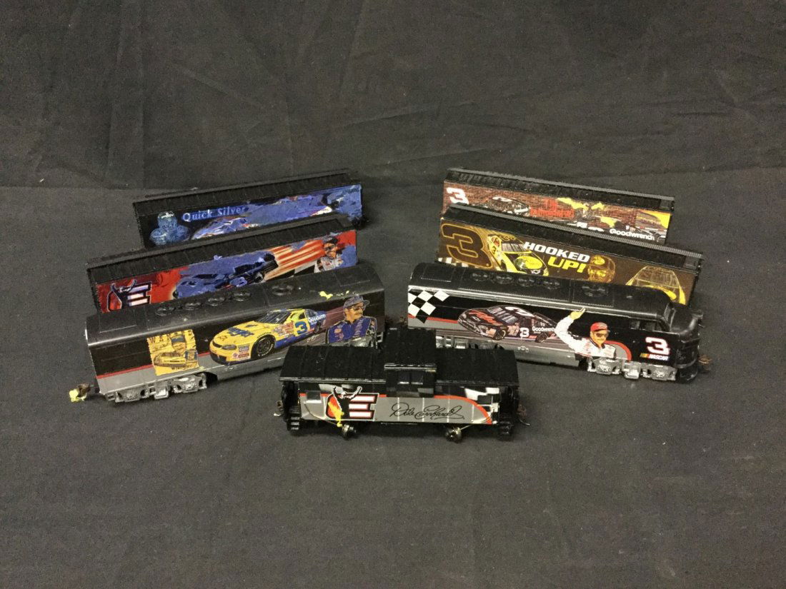 Dale earnhardt train set value sales