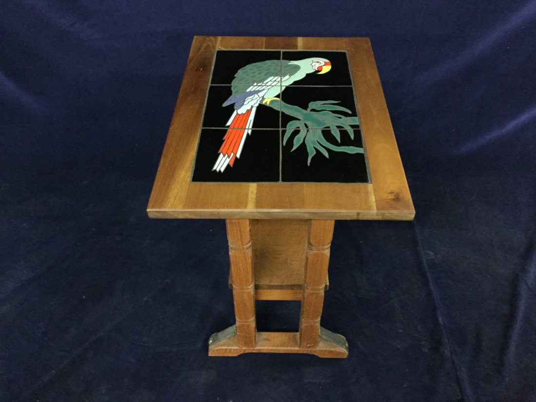 Tile top side table (1 of 2)