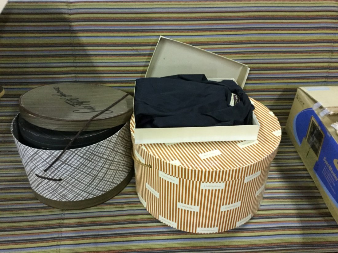 old hats boxes: old hats boxes