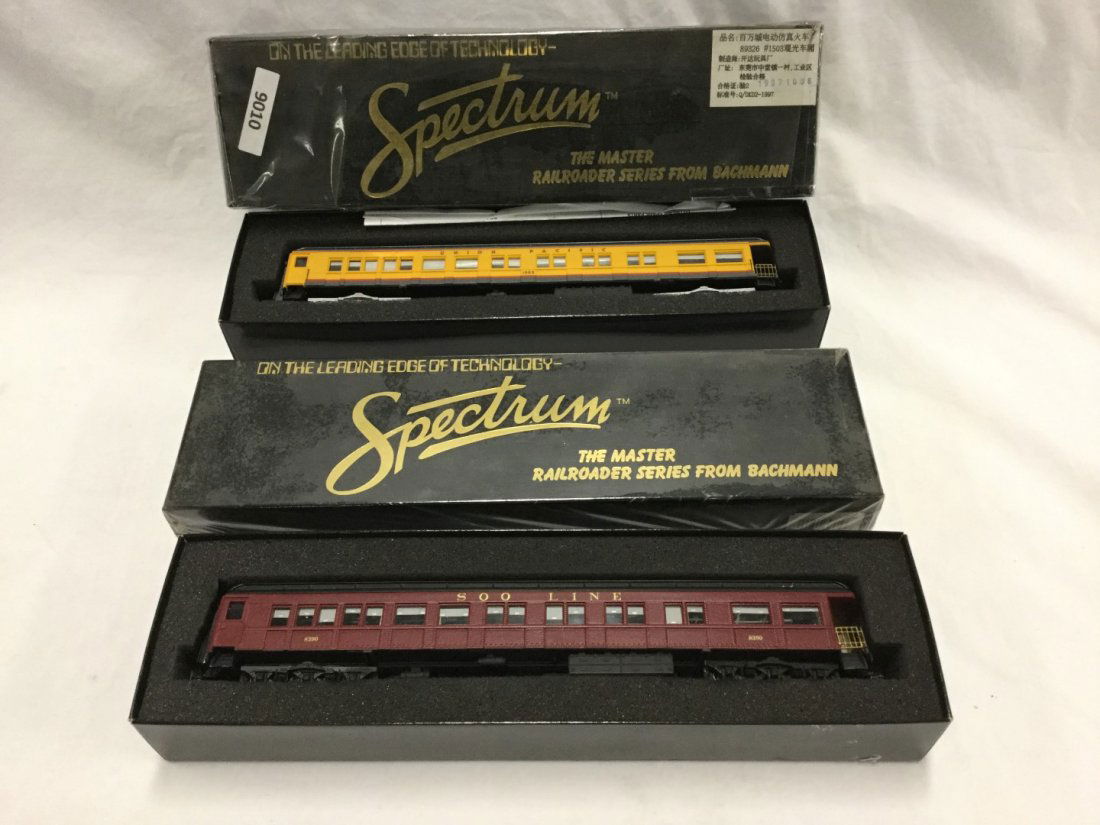 Spectrum observation and Coach Trains (1 of 2)