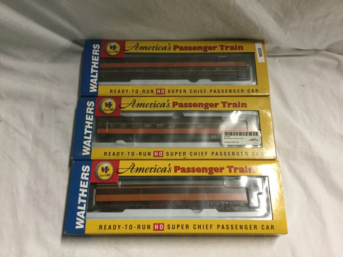 3 Walters Ready to Run Trains (1 of 2)