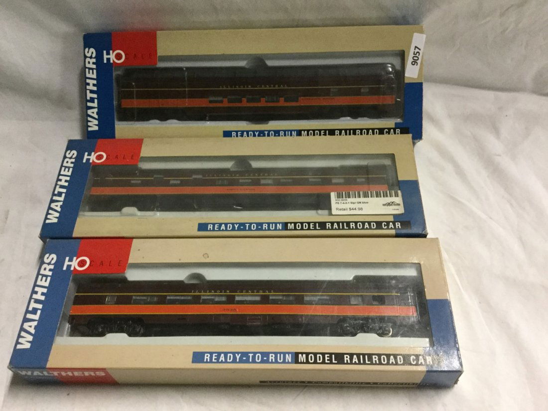 3 Walters Ready to Run Trains (1 of 2)