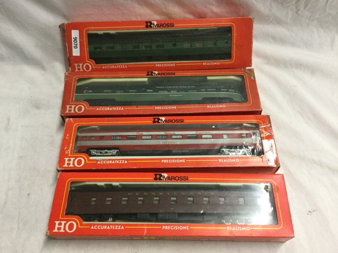 4 Rivarrossi Model trains (1 of 2)