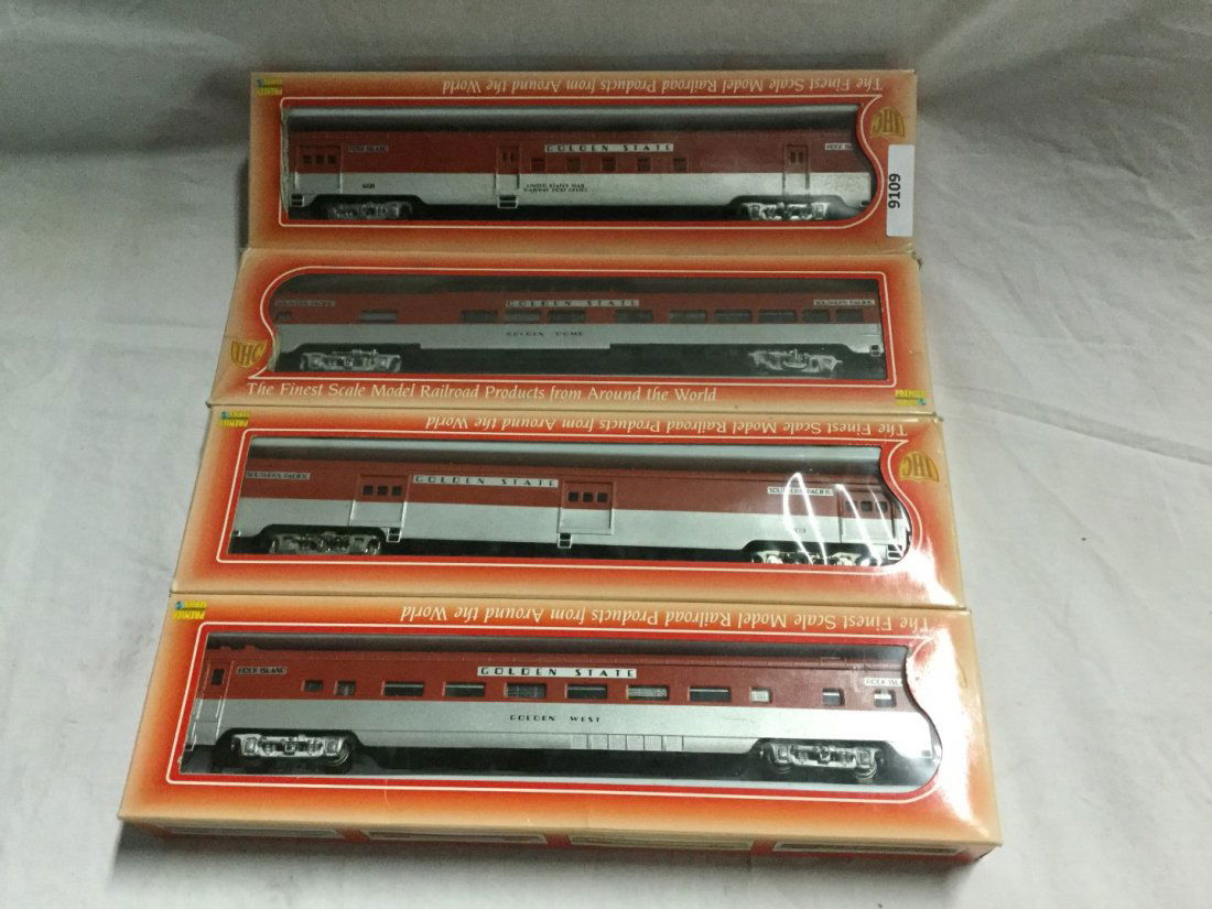 4 IHC Golden State model trains (1 of 2)