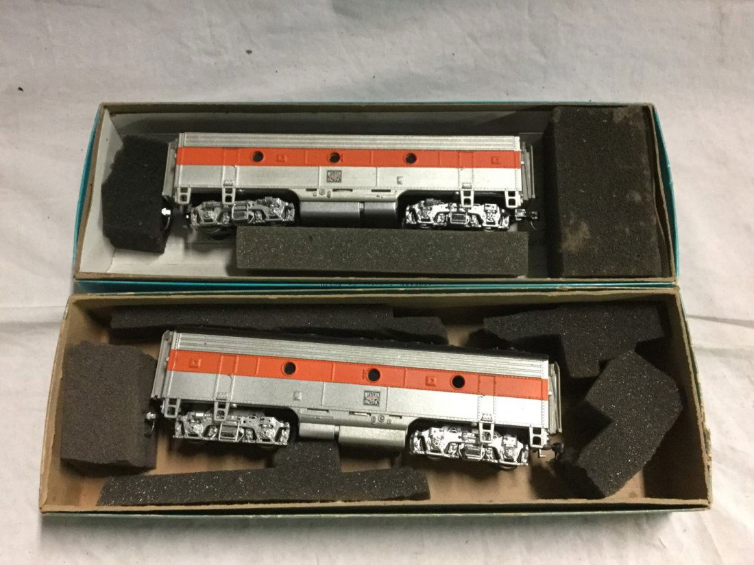 2 Varney 2-8-4 trains: 2 Varney 2-8-4 trains in Athearn boxes