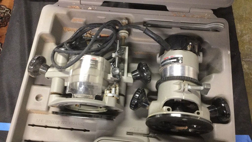 Porter cable router: Porter cable router and router base model 6931