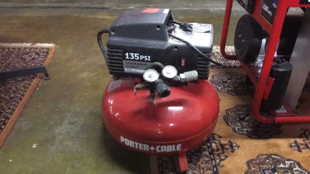 Porter cable air compressor (1 of 1)