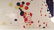 Abstract splatter painting signed 93/144 - 2