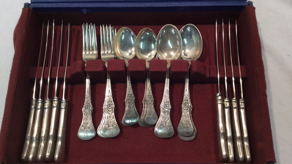 Lot of 20th Century Norwegian Silver Flatware (1 of 9)