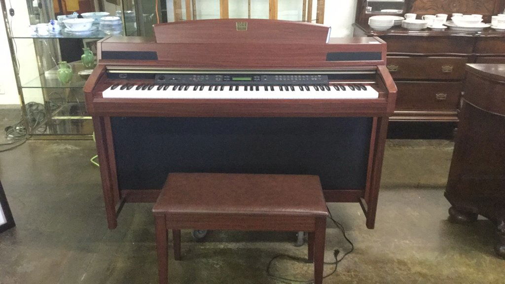 Yamaha Clavinova upright piano (1 of 6)