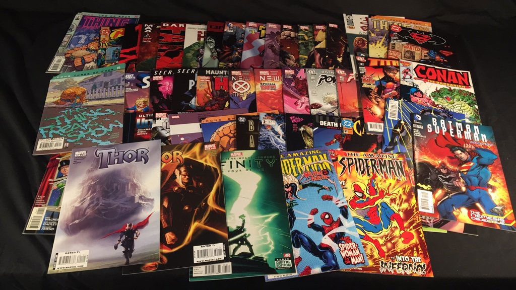 Lot of DC & Marvel Comic Books (1 of 4)