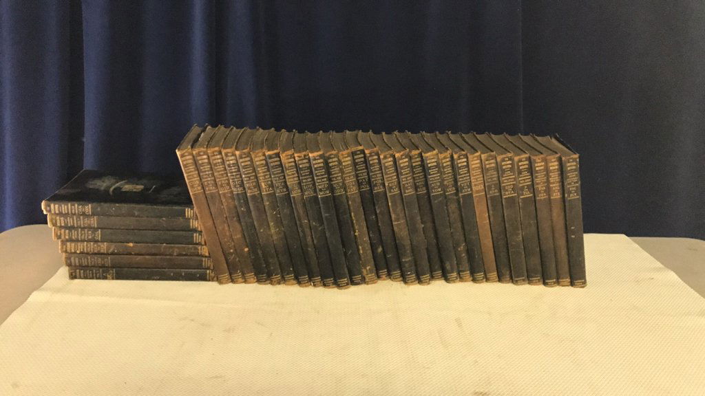 Encyclopedia Britannica set circa 1910 (1 of 6)