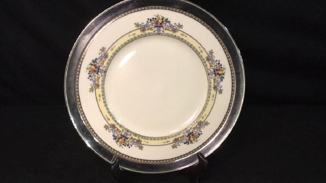 Lenox Golden Gate Plate in Sterling Rim (1 of 3)