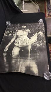 "Mirror of Venus" poster: One of 113 photographs from "Mirror of Venus" a love story by Wingate Paine. Poster. 40"x28" Damage on edges of Poster.