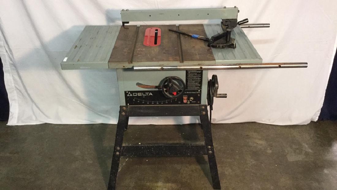 ROCKWELL MODEL 8 MOTORIZED TABLE SAW 