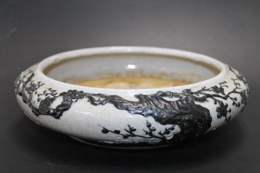 Chinese glazed jardiniere (1 of 2)