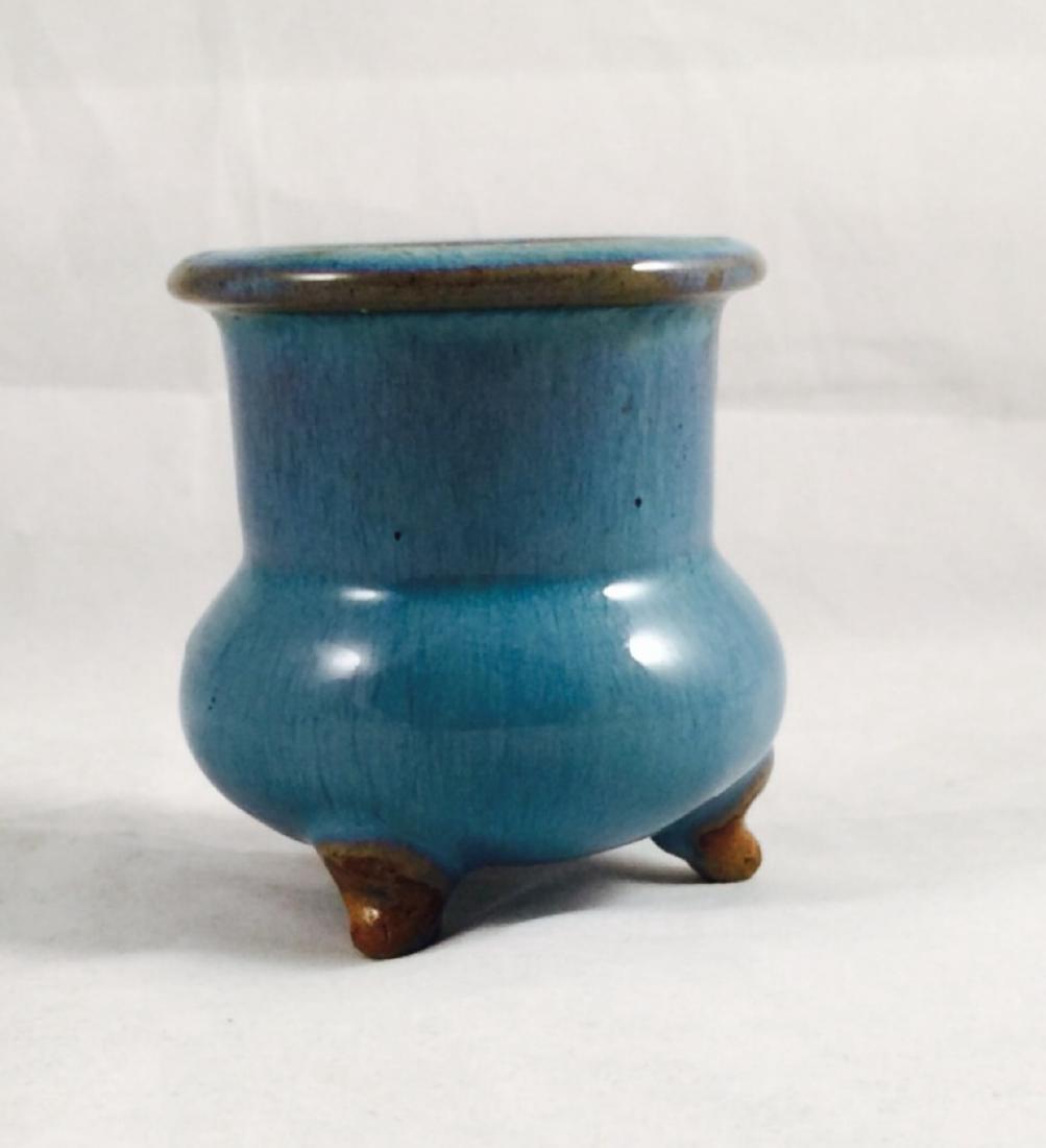 Chinese porcelain glaze censer (1 of 5)