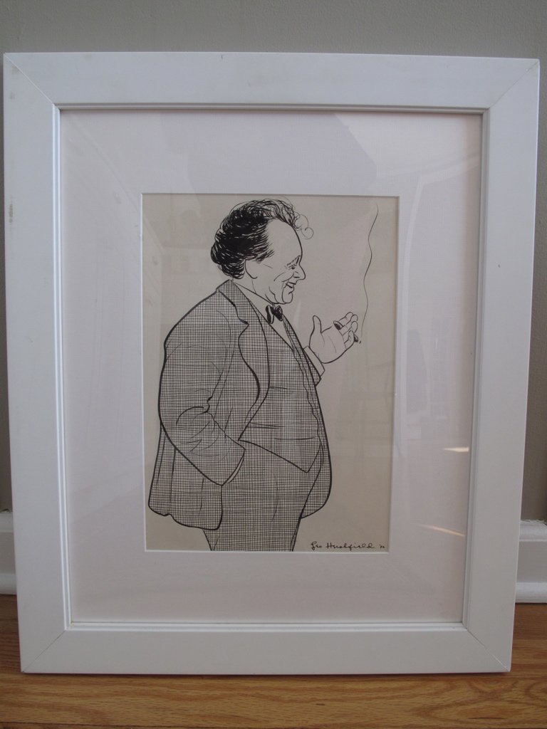 PAIR of LEO HERSHFIELD ORIGINAL DRAWINGS ILLUSTRATIONS (1 of 10)