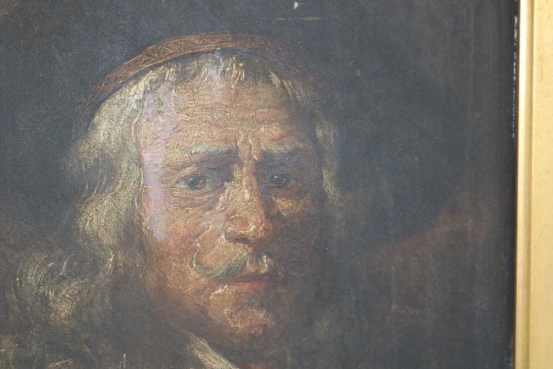 After Rembrandt Very Old Antique Painting on Wood (1 of 10)