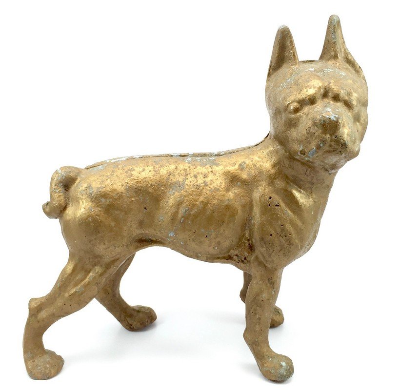 Vintage Aluminum Boston Terrier Figurine (1 of 8)