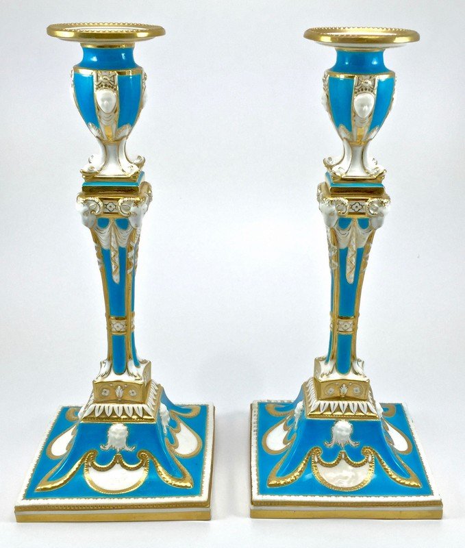 Pair of Minton's Candlesticks (1 of 10)
