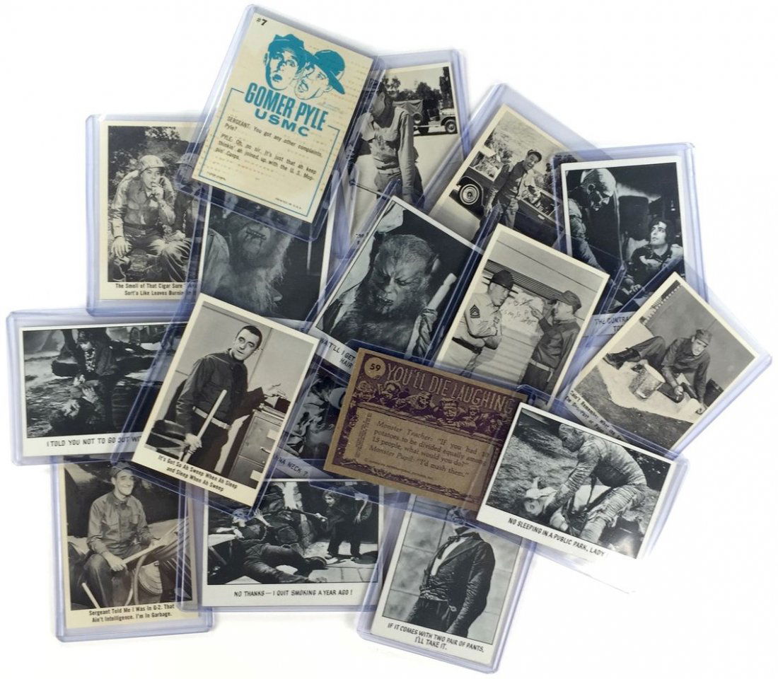 Topps Bubblegum Creature Feature and Gomer Pyle Trading (1 of 6)