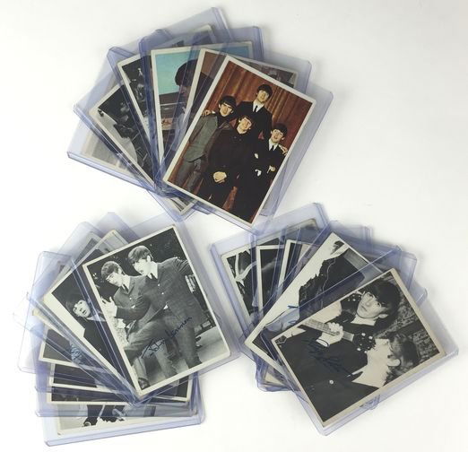 Set of Topps 1960s Beatles Bubblegum Trading Cards (1 of 7)