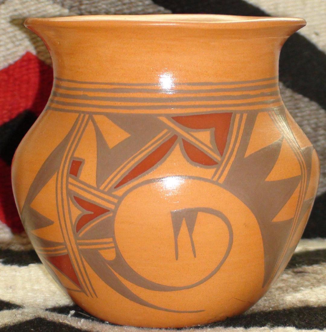 Native American Hopi Polychrome Pottery Jar Olla Vase (1 of 5)