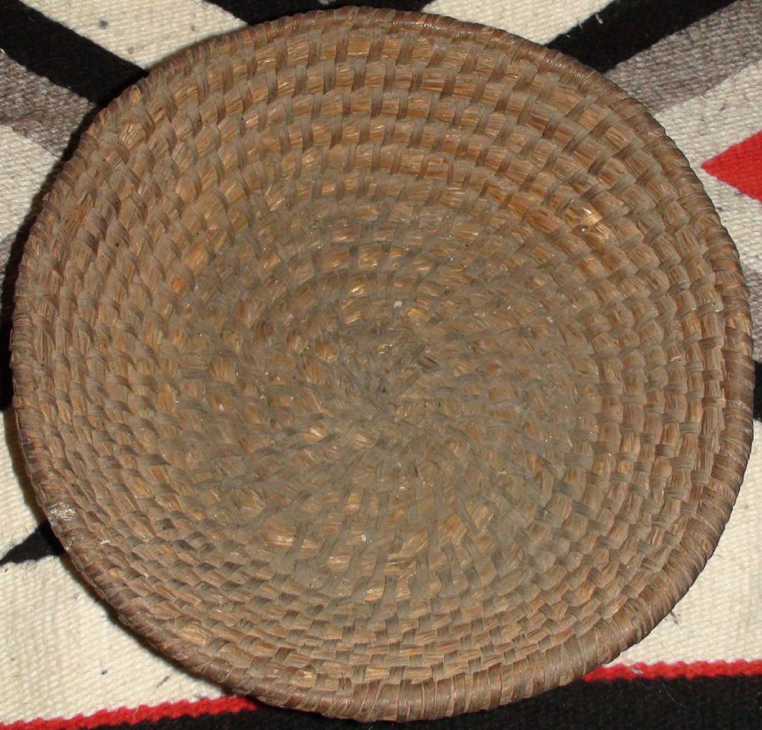 Antique Pine Needle Hand Made Basket 11 Inches (1 of 5)