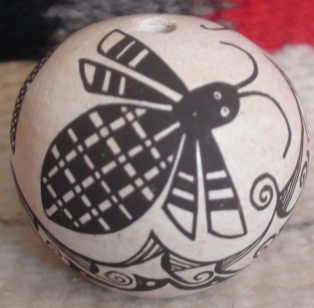 Native American Acoma Pueblo Mini Seed Vase B&J Cerno (1 of 9)