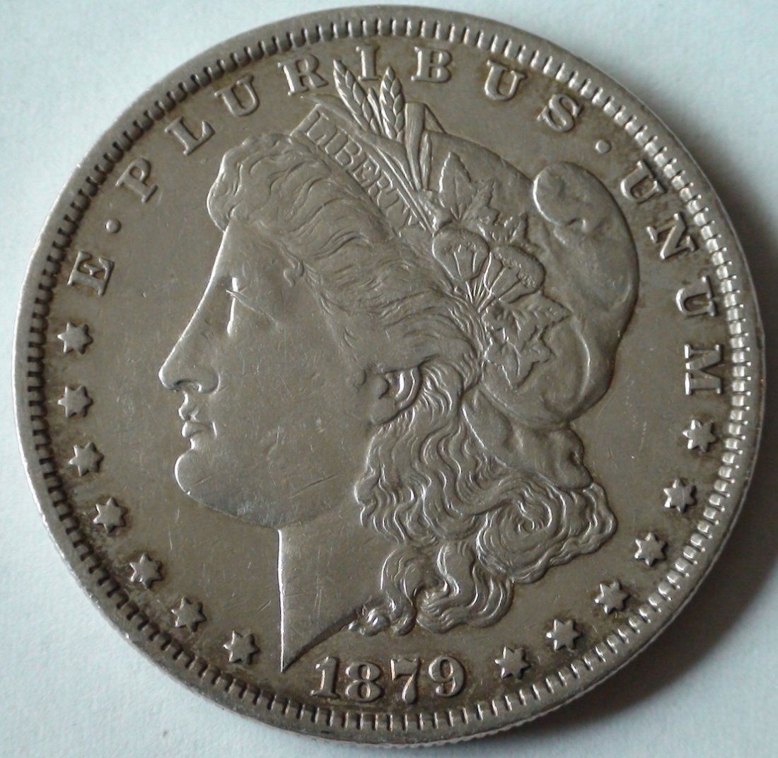 1879 Morgan Silver Dollar United States High Grade (1 of 3)