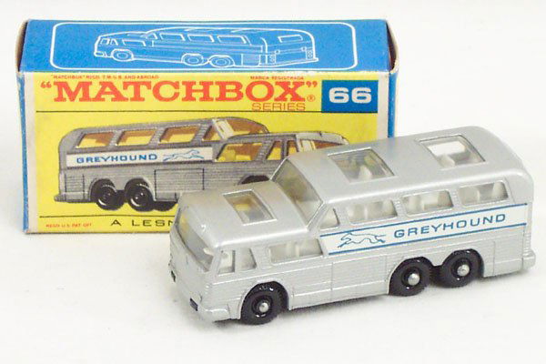 matchbox greyhound bus
