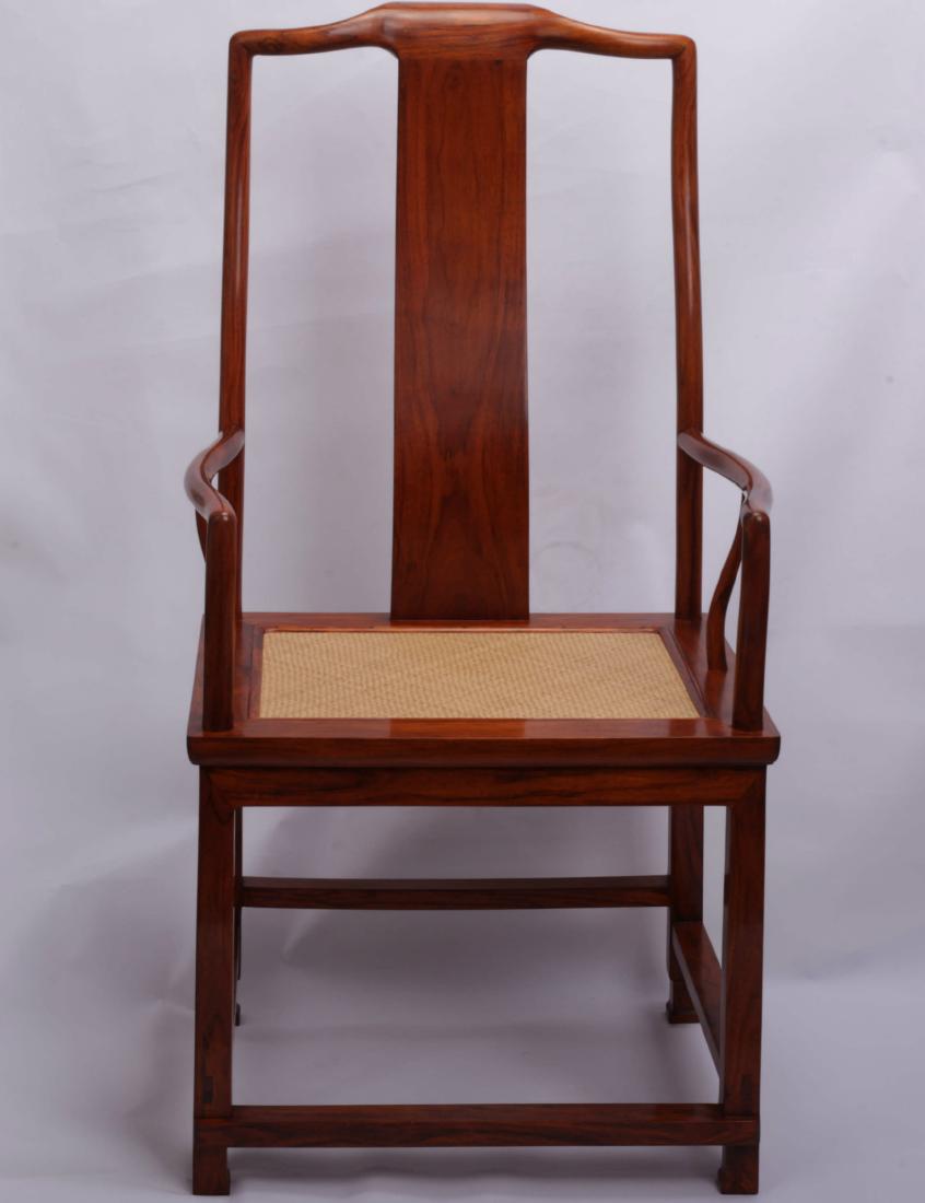 Pair of Chinese Huanghuali Chairs (1 of 1)