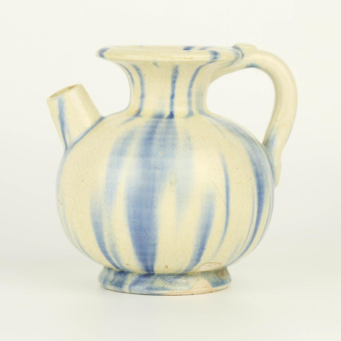 A Chinese San-Cai Porcelain Water Pot (1 of 4)