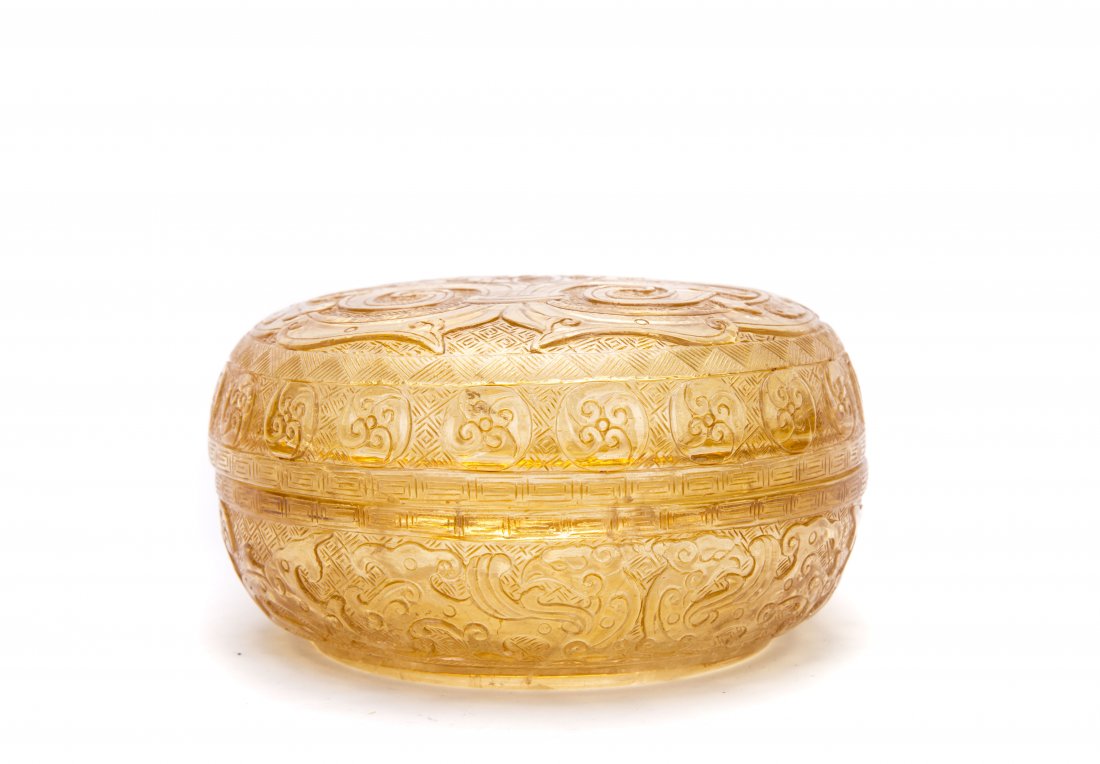 A Chinese Crystal Inkpad Box (1 of 4)