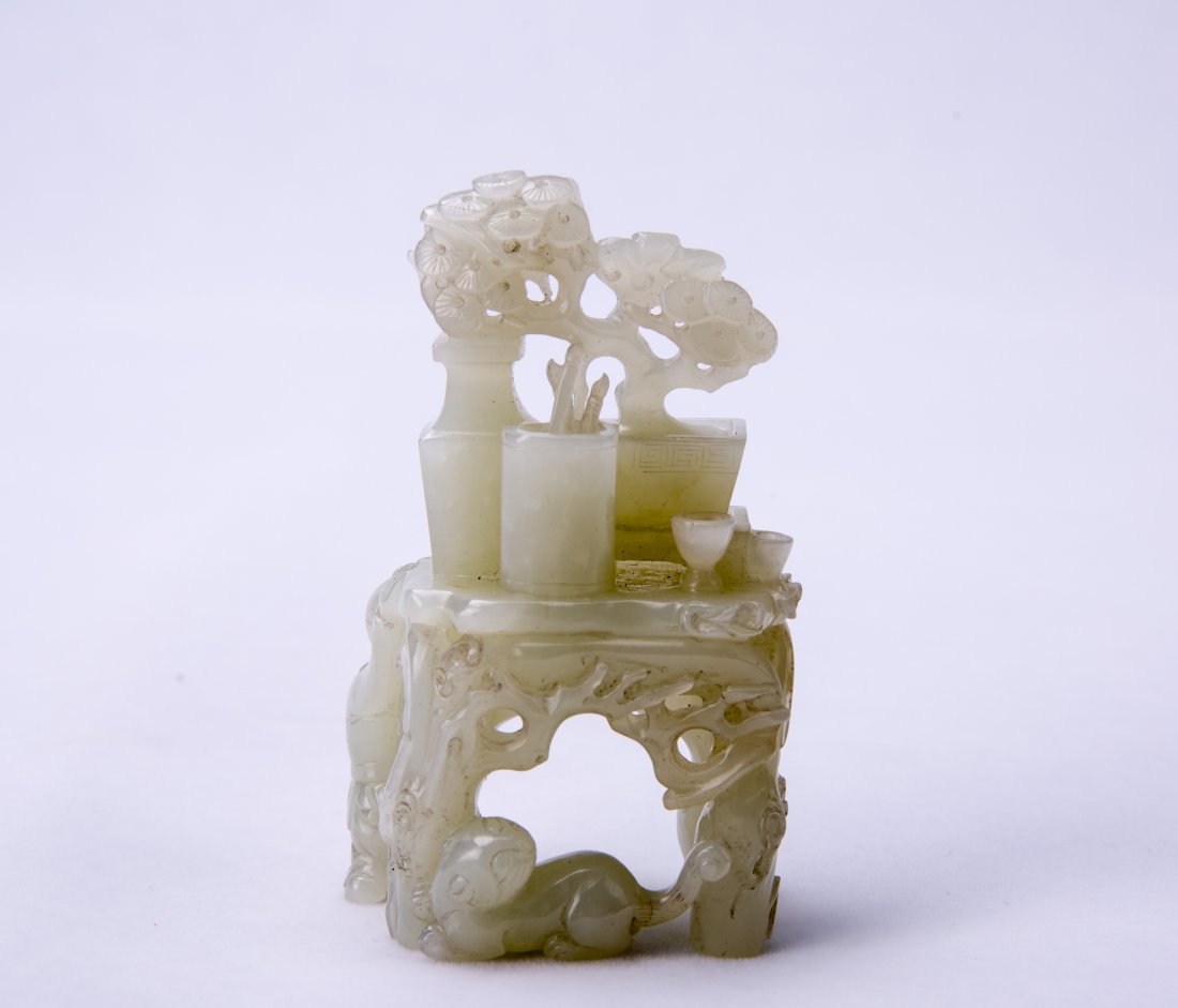 A Chinese White Jade Carving (1 of 6)