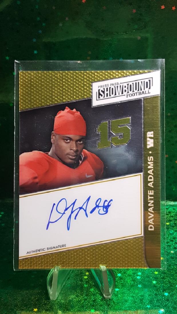 2014 Press Pass Showbound Gold #SBDA Davante Adams (1 of 1)