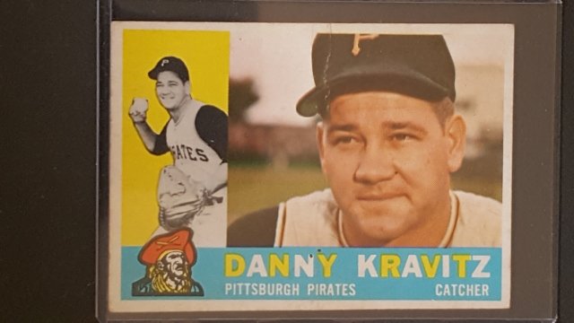1960 Topps #238 Danny Kravitz (1 of 1)