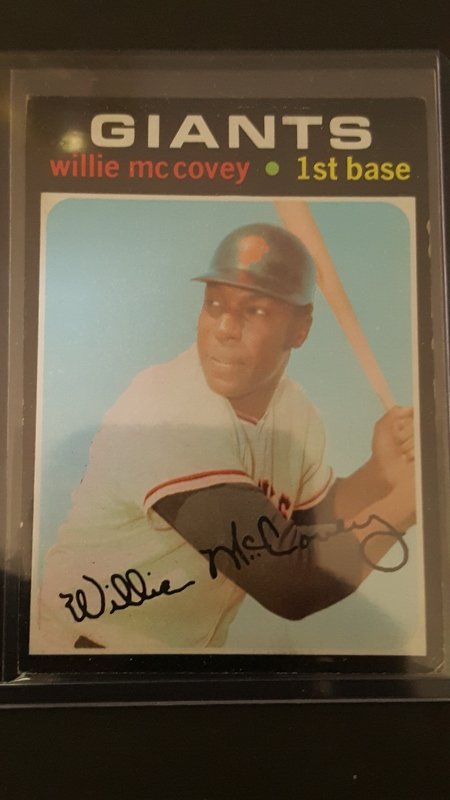 1971 Topps #50 Willie McCovey: EX Condition