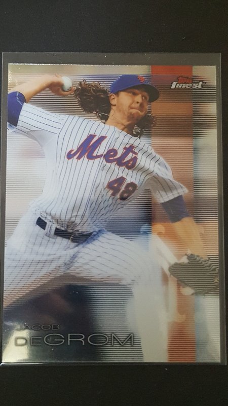 2016 Finest #61 Jacob deGrom: NM Condition