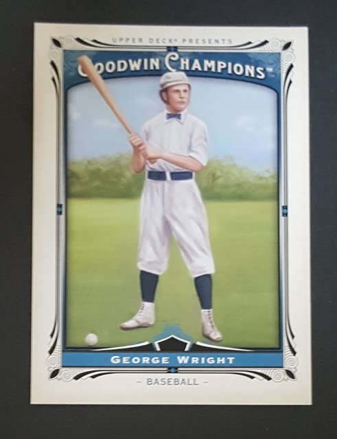 2013 Upper Deck Goodwin Champions #178 George Wright SP (1 of 1)