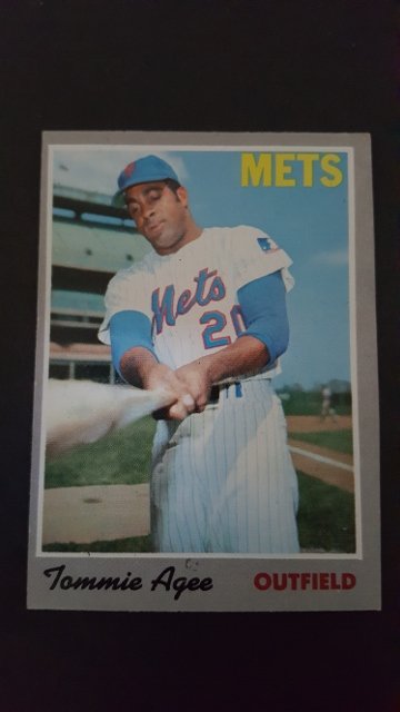 1970 Topps #50 Tommie Agee (1 of 1)