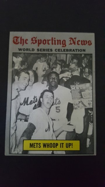 1970 Topps #310 World Series Summary/Mets Whoop it Up (1 of 1)